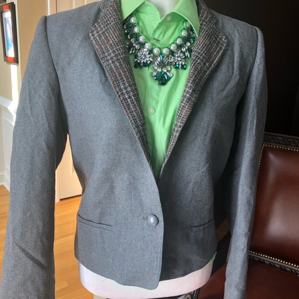 Vintage blazer by Alexis with scarf